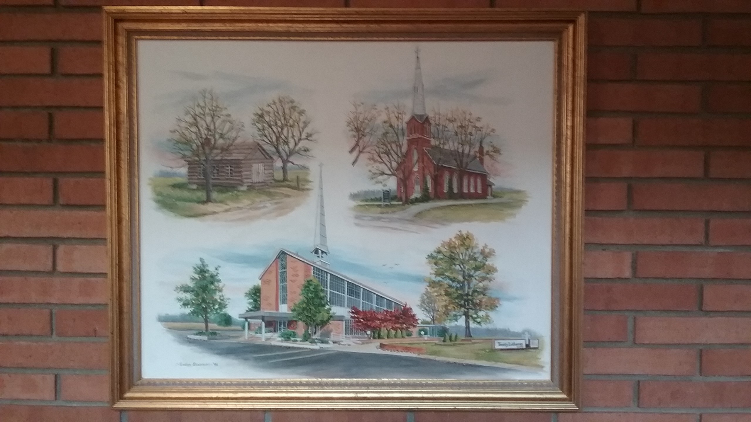 church painting