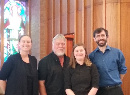 Percussionists - Jennifer Bollard, David King, Devyn Haas, Ross Erickson